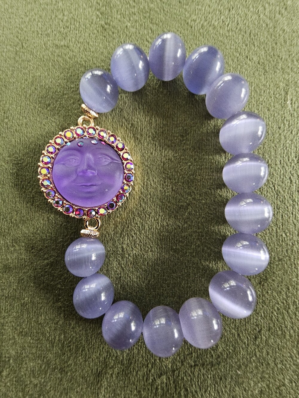 Moon Face Bracelet